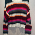 American Eagle Women’s Soft Bright Striped Sweater Size XS Photo 0