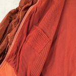 FP Free People Movement Start Me Up Hoodie Cropped Jacket Rust Orange M Brown Size M Photo 5