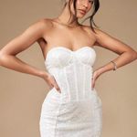 Missguided Strapless corset mini dress Photo 0