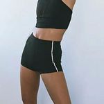 Free People NWT You're A Peach Cami in Black Photo 3