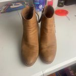 Dolce Vita Size 9.5 Juneau Ankle Boots Fringe Chain Neutral Brown Shoes Suede Photo 6