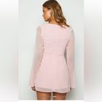 Beginning Boutique  Lucy Baby Pink Long Sleeve Mini Dress Size 16 Photo 1