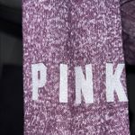 PINK - Victoria's Secret Victoria's Secret Pink Marled Purple Sweater Photo 2