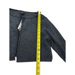 Inc international Concepts Metallic Charcoal Shrug 3/4 Sleeve Size L NWT | 40-36 Photo 4