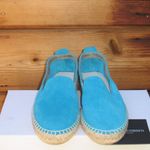 Ilse Jacobsen Womens 6 Turquoise Suede Espadrilles Shoes Blue Photo 2