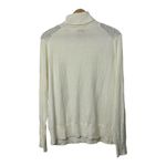 Juicy Couture Ivory Textured Wool-Blend Turtleneck Sweater Women's XL New Photo 5