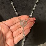 Cato  Silvertone Lariat Necklace Photo 1