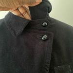 Talbots  Velvet Blazer Single Breasted Size 10 Dark Academia Goth Office Siren Photo 8