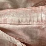 Style & Co SZ 8 Curvy Skinny Jeans Tie-Dye Mid-Rise Stretch Zip-Fly Coral Pink Photo 5