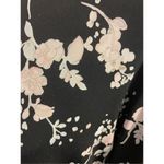 Karl Lagerfeld Women’s Black Multi-Color Floral Blouse With Trumpet Sleeves Size Photo 8