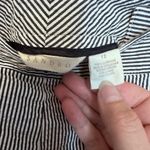 Sandro  Nautical Shorts Women's 12 Navy & White Striped Seersucker 4.5" Inseam Photo 1