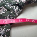 The Nines by Hatch Gray Floral Maxi Maternity Dress Large Ruffle Collar Size undefined Photo 6