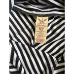 Faded Glory  Skirt Black/White Striped Jersey Size S Photo 4