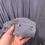 Free People  Katie Bird button down blouse size small Photo 8