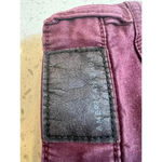 AMERICAN EAGLE HIGH RISE JEGGING STRETCH MAROON WOMENS SIZE 6 Red Photo 3