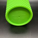 Starbucks NWOT ‎ Tumbler Cup Halloween Fall 2021 Neon Lime Green Studded 16 oz Photo 1