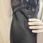 Sincerely Jules Elegant Black Satin Gown Size Medium. #183 Photo 4