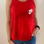 Nike Red  Tank Top Racerback Photo 0