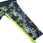 CVG Constantly Varied Gear Neon Heartbreaker Skull Capri Leggings Black Size L Photo 8