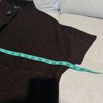 Tally Ho 100% Wool Cape Sweater Women Sz S Lagenlook Boho Style‎ Brown Photo 5