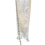 American Eagle  Distressed White Skinny Jeans | Next Level Stretch Size 8 Regular Photo 9