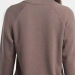 Athleta  Cozy Karma Side Zip Funnel Neck in Coffee House Size ST Photo 1