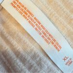 Colsie Ribbed Crop Top Lettuce Trim Scoop Neck Size XL Pale Pink Photo 4