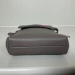 Kate Spade  Pebbled Leather Chain Strap Crossbody Purse Gray Veronica Handbag Photo 3