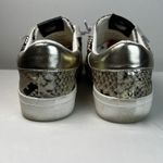 Steve Madden Starling Snakeskin Print Star Sneakers Size 8M Photo 5