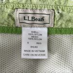 L.L.Bean Shirt Womens Small Green White Floral Snap Button Up Fishing Outdoors Photo 6
