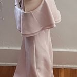 Karl Lagerfeld Paris Blush Pink Bodycon Ruffle Spaghetti Straps Dress, size 2 Photo 15