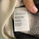 American Eagle NWT Women’s Outfitters AEO Buffalo Check Sherpa Hooded Pullover M Photo 4