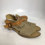 Blowfish Malibu Balla sandals peep toe tan canvas casual women's size 9 Photo 8