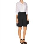 Theory Dress Shorts 8 High Rise Cady Seltha Belted Black Luxury Formal Career Photo 3