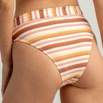 Billabong NWT Ray of Gold Swimsuit Bottoms Bikini Striped Stretch Beach Pool 12 Photo 1