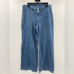 J.Crew  Camp-pocket wide-leg jean in Elaine Wash Photo 5