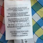 J.Crew Ruffled Rainbow Gingham Check Button Front Tank Top Size 10 Photo 11