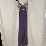 LA FEMME Lavender & Stone Formal Gown Size 2 Photo 8