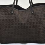 Fendi  Zucchino Canvas Roll Tote Photo 1