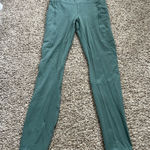 Lululemon  pocket teal leggings size 2 Photo 0