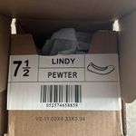 Journee Collection  Lindy2 Ballet Flat Pewter Faux Leather Size 7.5 M, New in Box Photo 4