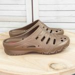 Skechers GoWalk 5 Foamies Slip On Mules Metallic Bronze Brown Size 7 Photo 8