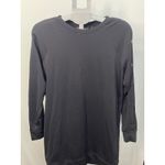 Athleta  Black‎ Button Sleeve Long Sleeve Casual Tunic Dress - Medium Photo 1