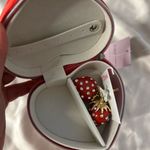 Betsey Johnson  strawberry earrings Photo 1