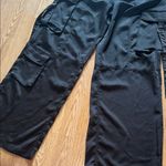 Gianni Bini Black Wide Leg Cargo Pants Photo 3