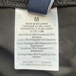 J.Crew NWT  Ruched Plunge One Piece Swim Suit in Solid Black Sz M CI098 Photo 8