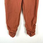 Free People Myrrh Terracotta Orange Parachute Pants Ruched Slouchy Cotton Photo 7