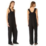 Helmut Lang 299  Women's Side Tie Tank Jumpsuit Size XS Color Black Photo 1