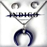 Anthropologie Indigo Authority Boho Crescent Horn Moon Necklace Photo 5