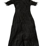 Francesca's  Miami Black Lace Midi Dress XSmall Photo 1